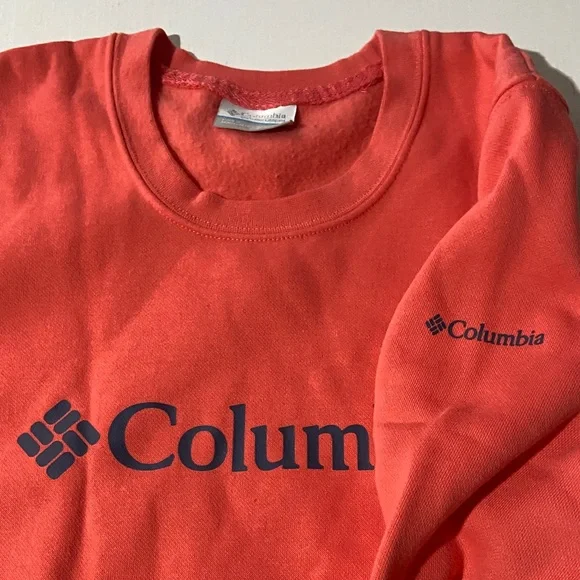 Columbia Salmon Pink Crewneck Sweatshirt - Picture 4 of 8